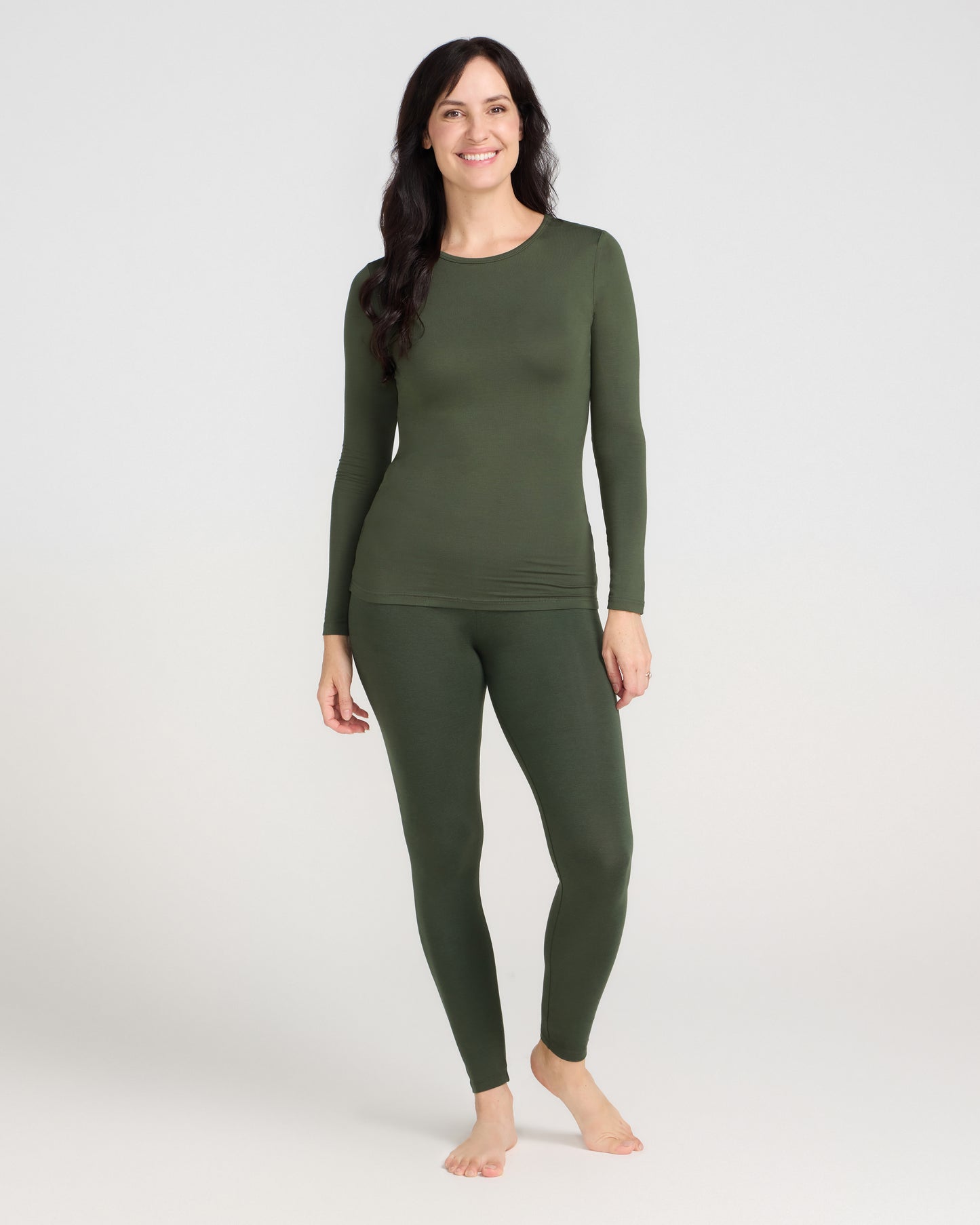 Bamboo Leggings - Forest