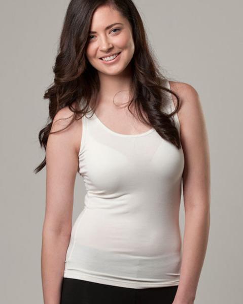 Bamboo Tank Top - Ivory