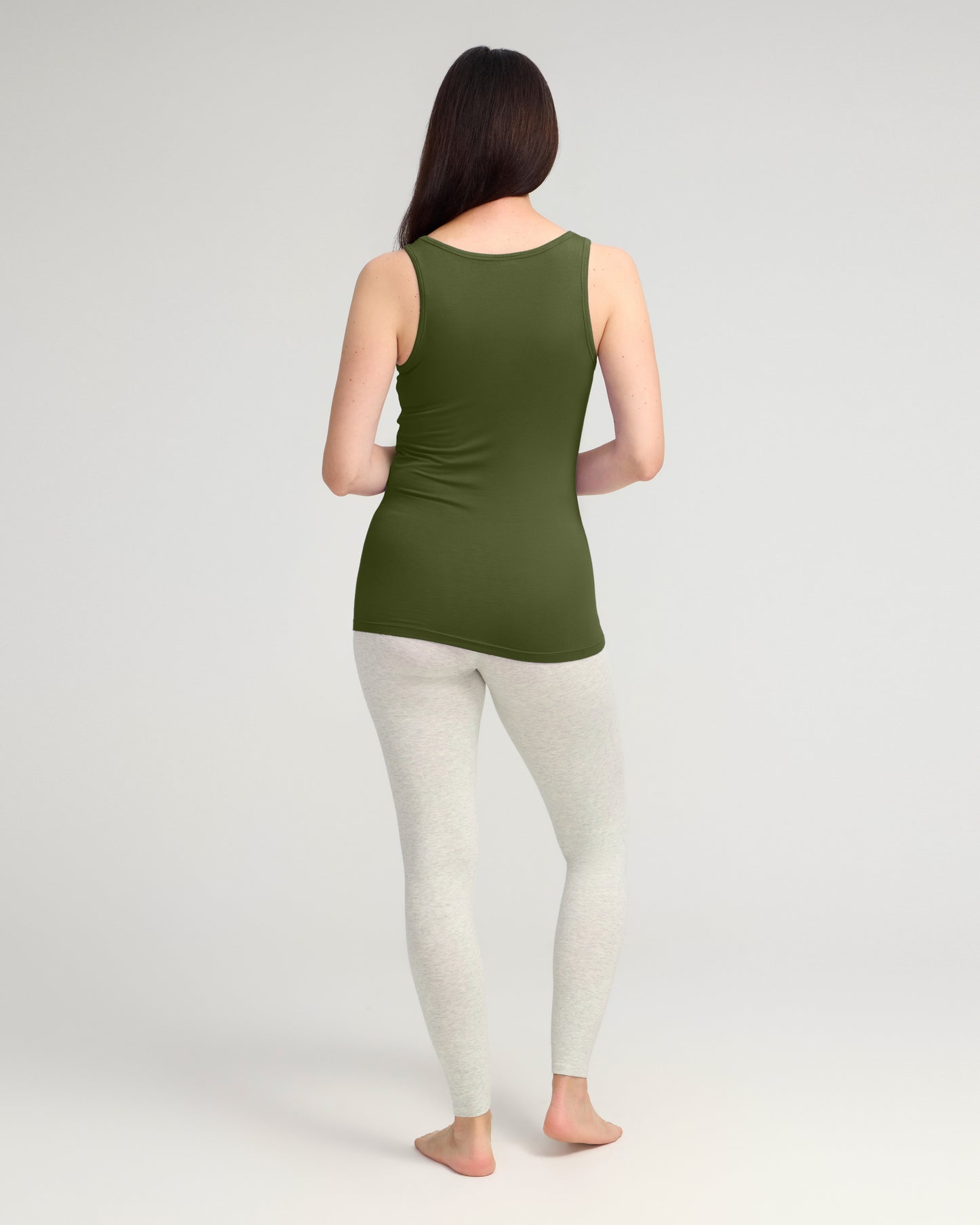 Bamboo Tank Top - Chive