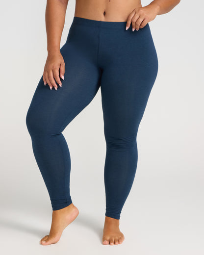 Bamboo Leggings - Navy
