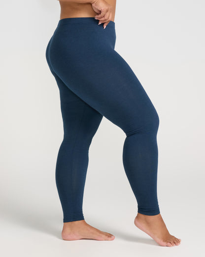 Bamboo Leggings - Navy