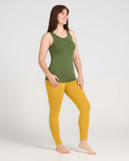 Bamboo Tank Top - Chive