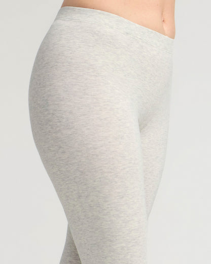 Bamboo Leggings - Light Grey Marle