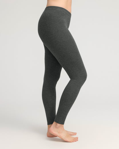 Bamboo Leggings - Charcoal