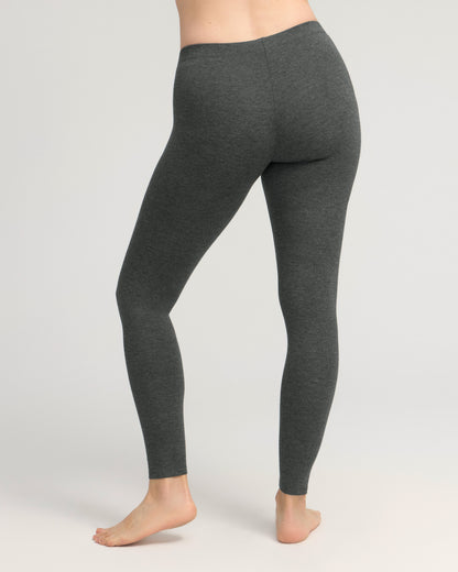 Bamboo Leggings - Charcoal