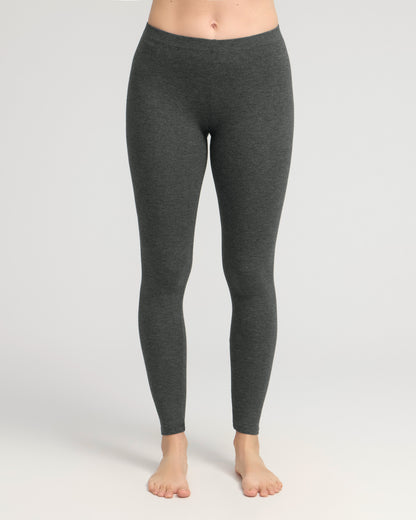 Bamboo Leggings - Charcoal