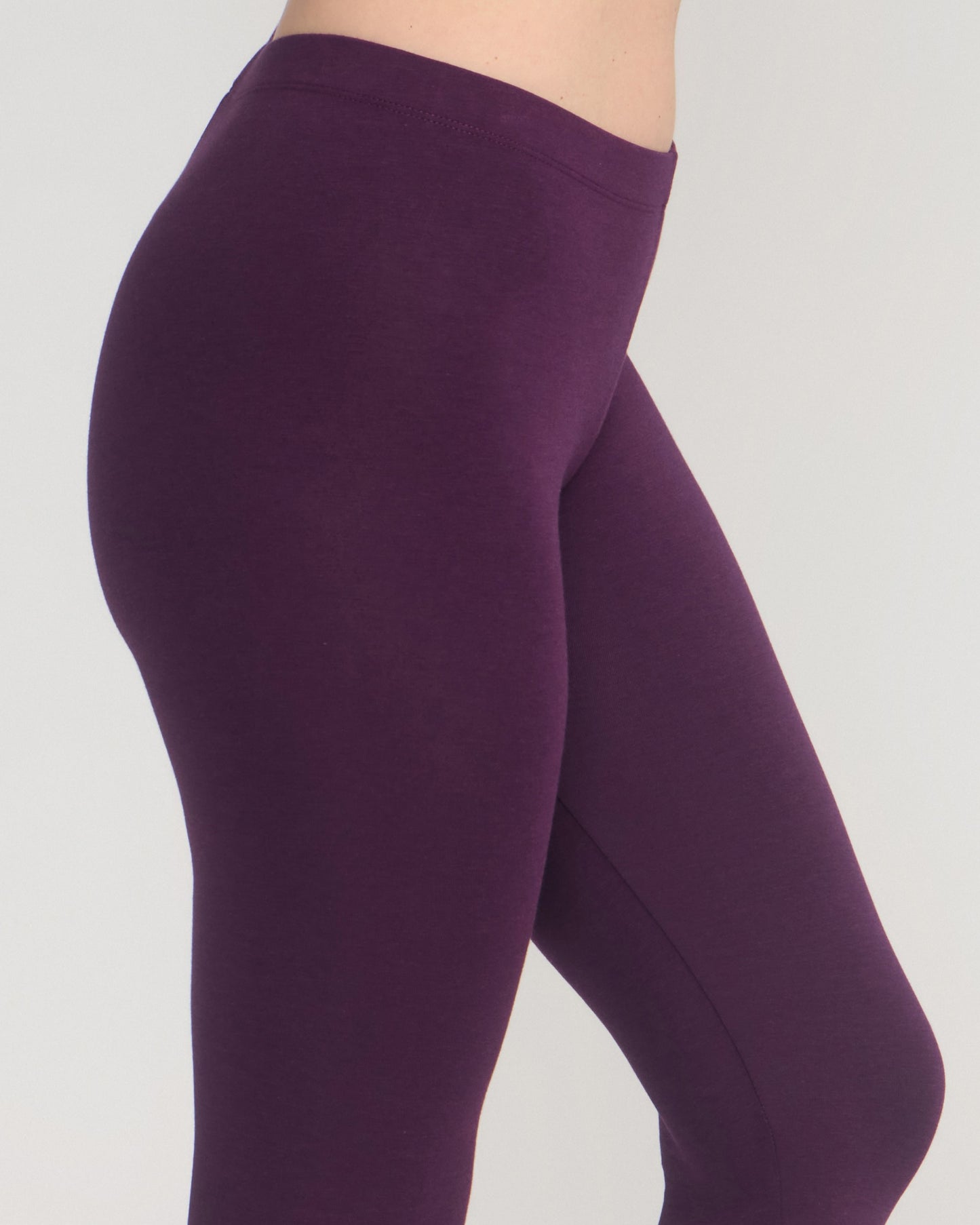 Bamboo Leggings - Purple