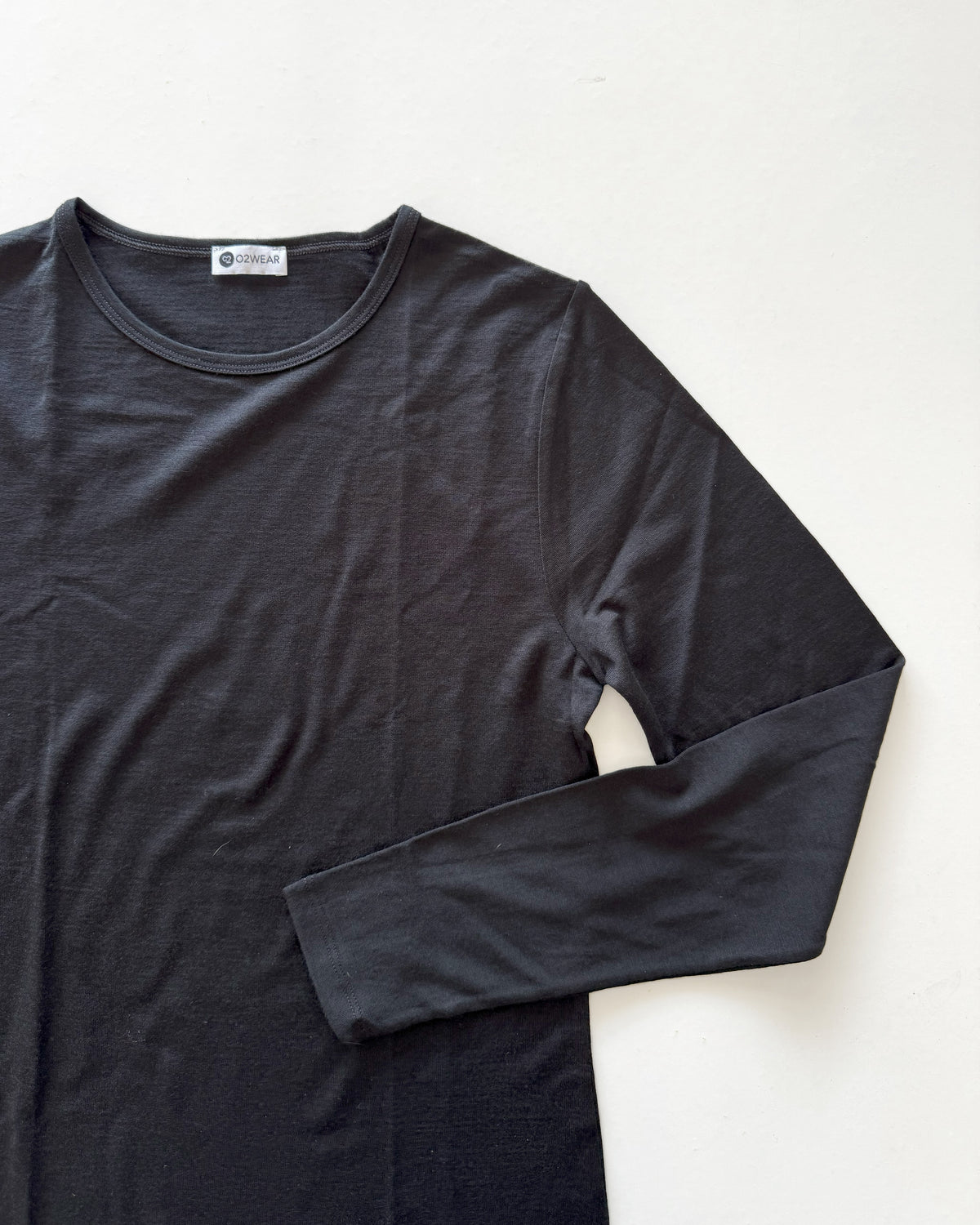 Merino 190 Long Sleeve Crew - Black