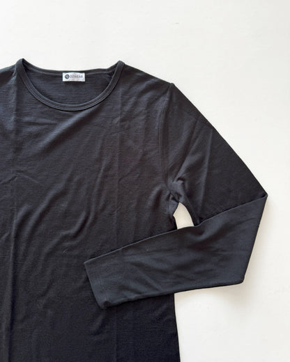 Merino 190 Long Sleeve Crew - Black
