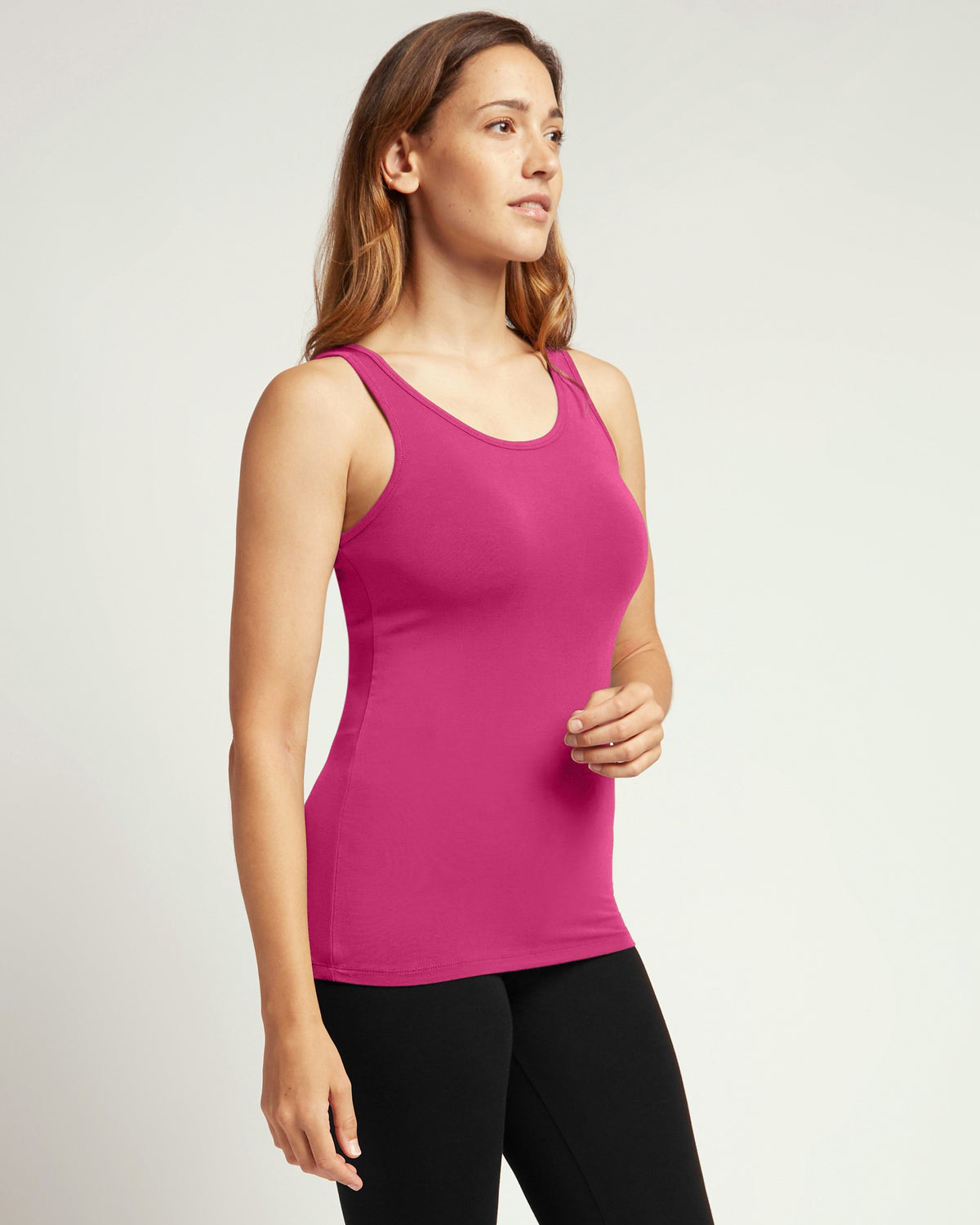 Bamboo Tank Top - Pink