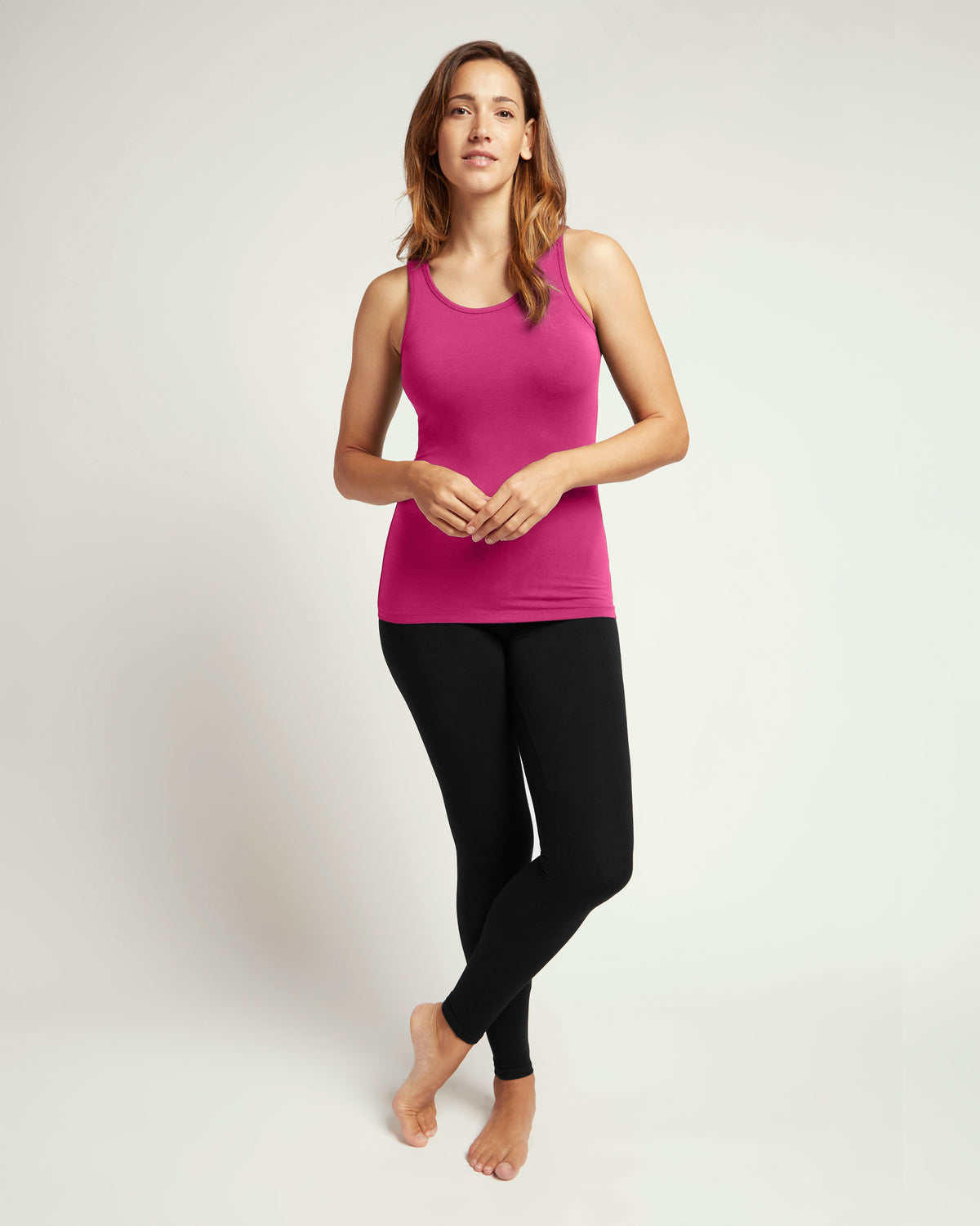Bamboo Tank Top - Pink