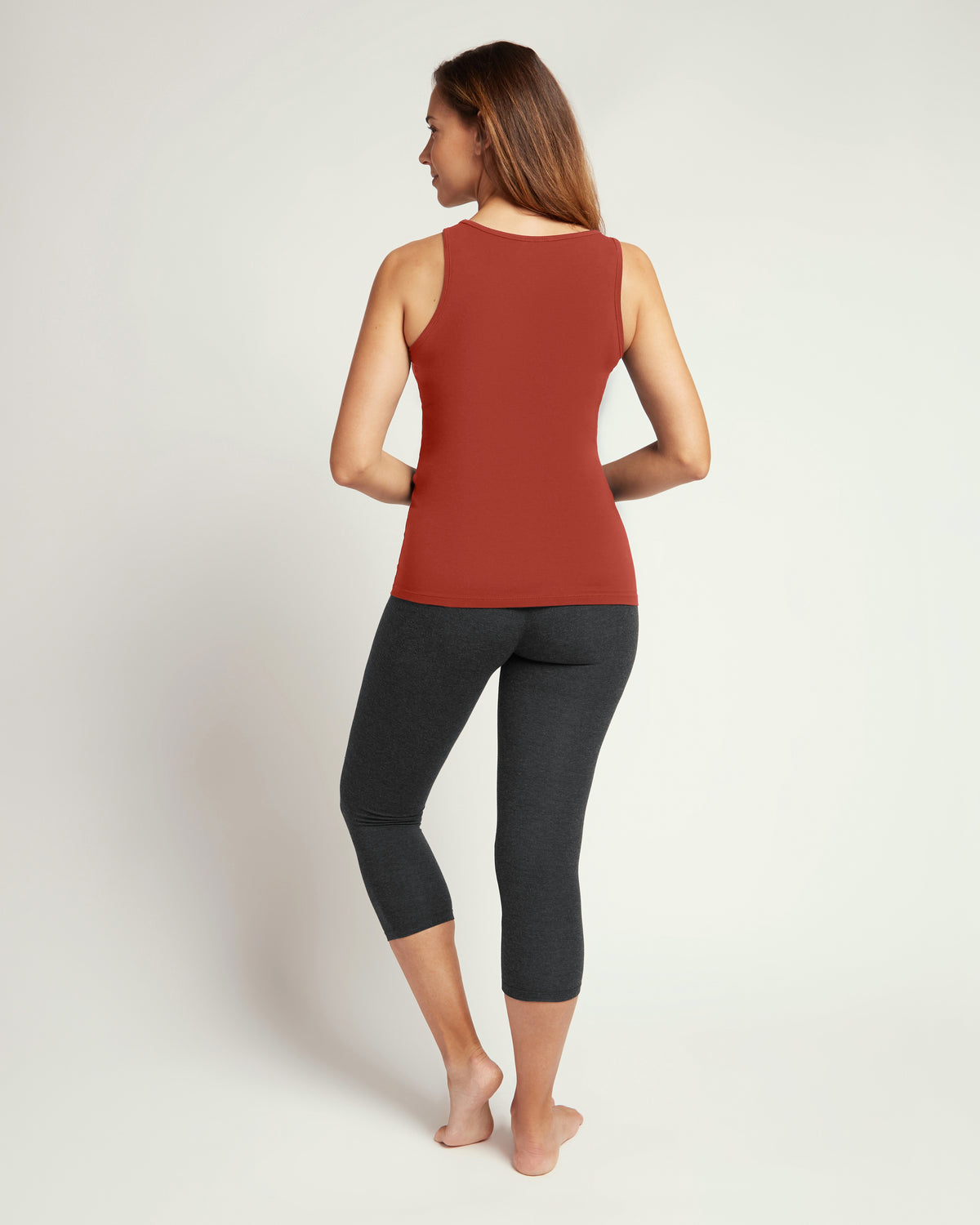 Bamboo Tank Top - Rust