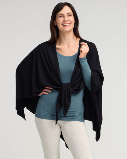 UV Multiway Shawl - Black