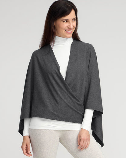 UV Multiway Shawl - Charcoal